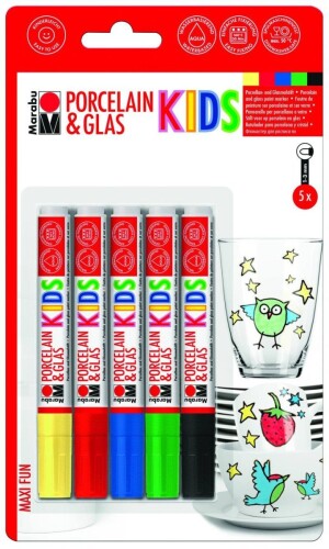 Product detail of Marabu KiDS popisovač na porcelán a sklo 5 ks