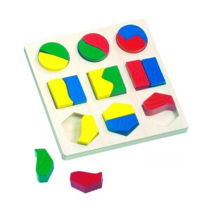Product detail of BINO Puzzle - geometrické tvary - BH Promo
