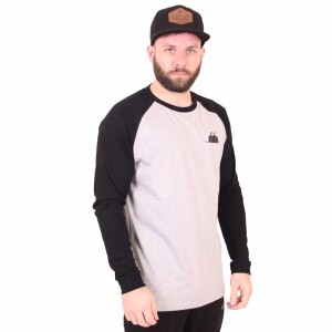 Product detail of Pánské tričko Roster Hockey  SORRY RAGLAN GreyBlack S