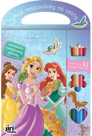 Product detail of Moje omalovánky na cesty Disney Princezny