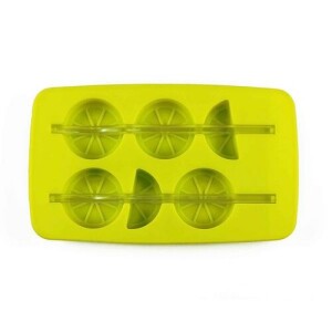 Product detail of Forma silikon na led s brčkem, citrón, zelená