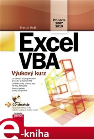 Product detail of Excel VBA - Výukový kurz - Martin Král