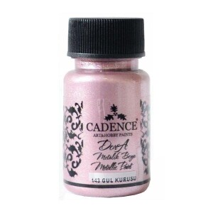 Product detail of Metalická akrylová barva Cadence Dora Metalic - Sušená růže / 50 ml