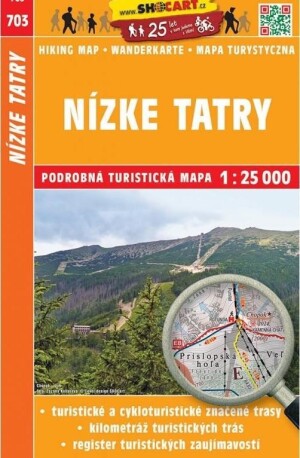 Product detail of SC 703 Nízke Tatry 1:25 000