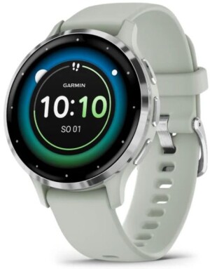 Product detail of Garmin Venu® 3S Silver/Sage grey, Silicone band 010-02785-01