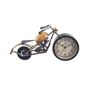 Product detail of InDecor Stolní kovové hodiny Motocykl, 20 x 17 x 14 cm