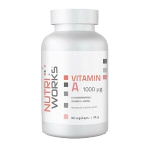 Product detail of NutriWorks Vitamin A 1000g 90 kapslí