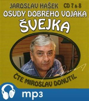Product detail of Osudy dobrého vojáka Švejka 7 &amp; 8, mp3 - Jaroslav Hašek