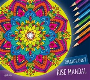 Product detail of Říše mandal – omalovánky - Andrea Brázdová