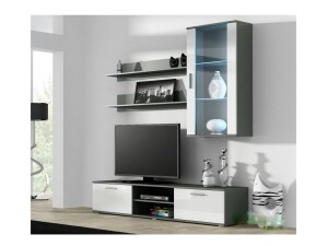 Product detail of Artcam Obývací stěna SOHO 5 Barva: Šedá/bílý lesk