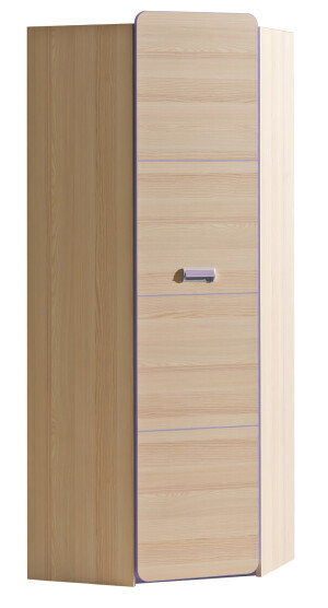 Product detail of Dolmar Rohová skříň CORNETO L14 Barva: Jasan coimbra / fialová
