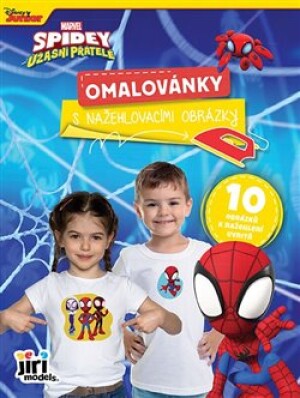Product detail of Omalovánky s nažehlovacími obrázky Spidey