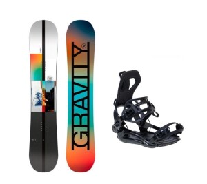Product detail of Gravity Symbol 24/25 pánský snowboard + Raven RAGE Fastec FT360 black vázání