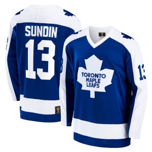 Product detail of Dres Fanatics Breakaway Jersey NHL Vintage Toronto Maple Leafs Mats Sundin 13