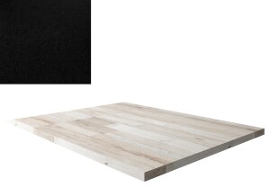 Product detail of ArtExt Pracovní deska 38 mm | Černý mat volcan 200 cm