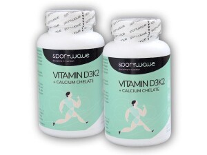 Product detail of Sportwave 2x Vitamín D3K2 + Calcium chelate 120 kapslí