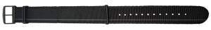 Product detail of Traser řemen textilní NATO černo-šedý - 24 mm