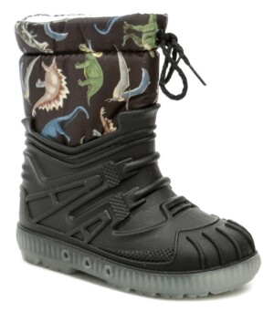 Product detail of Italy Top Bimbo 662LA dinosaurus černé dětské sněhule