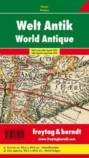 Product detail of AWK 2 Svět antik 1651, nástěnná mapa lišty