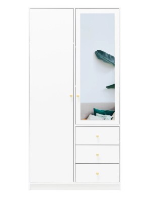 Product detail of ArtStol Šatní skříň SIENA D2 | bílá
