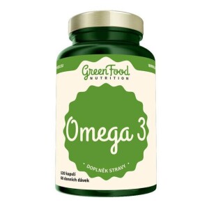 Product detail of GreenFood Omega 3 120 kapslí