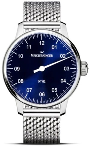 Product detail of MeisterSinger N°01 AM3308 - Náramek z pletené oceli