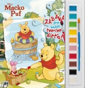 Product detail of Vymaľovanka s farbami Macko Puf