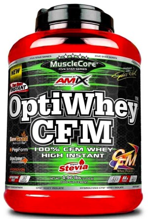 Product detail of Amix Nutrition MuscleCore OptiWhey CFM Instant Protein 1000 g jahoda - jogurt