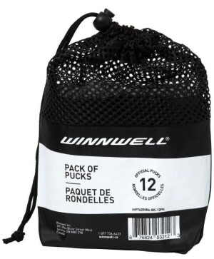 Product detail of Winnwell Hokejový puk černý oficiální (12ks)