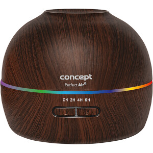 Product detail of Concept ZV1006 zvlhčovač vzduchu s aromadifuzérem 2v1 Perfect air Wood, tmavé dřevo
