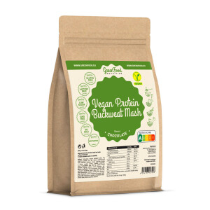 Product detail of GreenFood  Vegan Protein Buckwheat Mash 500 g kakao
