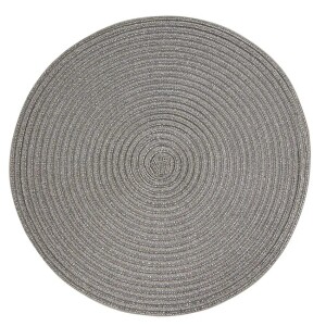 Product detail of Altom Prostírání Straw stříbrná, pr. 38 cm, sada 4 ks