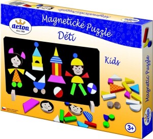 Product detail of Magnetické puzzle Děti v krabici - Dickie