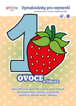 Product detail of Omalovánky pro nejmenší / Ovoce a číslice - Kristýna Bízová