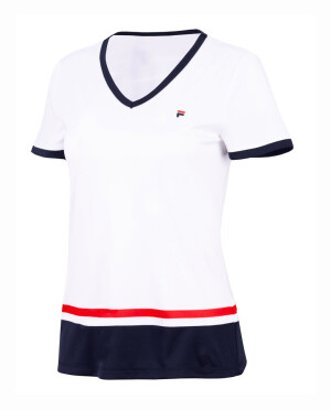 Product detail of Dámské tričko Fila  T-Shirt Elisabeth White/Navy S
