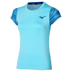 Product detail of Dámské tričko Mizuno  Charge Printed Tee  Blue Glow  XS