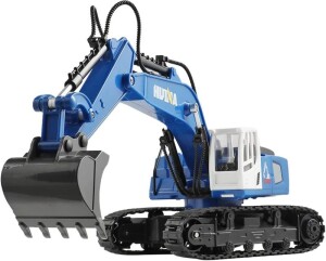 Product detail of Huina RC pásový bagr s kovovou lžící 1:18 modrý