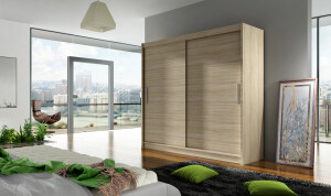 Product detail of ArtAdrk Šatní skříň LINCOLN | 180 cm Skříň: Li05 / dub sonoma