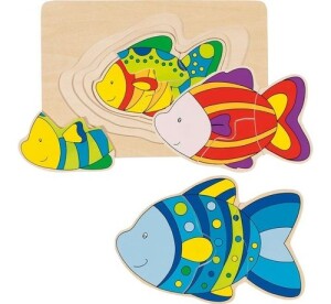 Product detail of Vícevrstvé puzzle Rybka