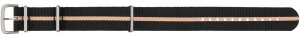 Product detail of Traser řemen textilní NATO písková-černá (54) - 22 mm