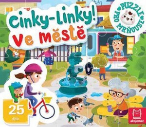 Product detail of Cinky-linky! Ve městě - Puzzle