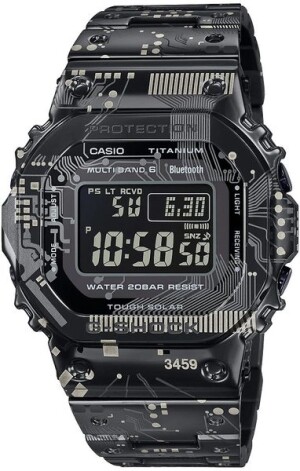 Product detail of Casio G-Shock GMW-B5000TCC-1ER Titanium Circuit Camo Series