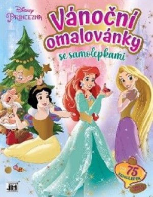 Product detail of Vánoční omalovánky se samolepkami - Princezny
