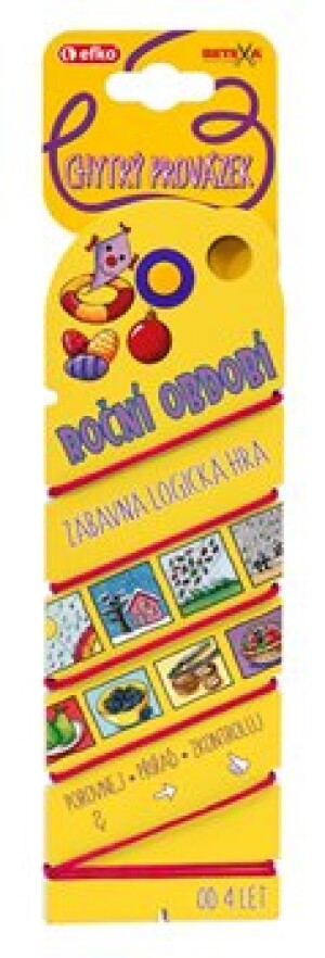 Product detail of Efko Chytrý provázek Roční období výuková hra