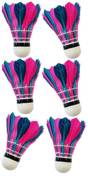 Product detail of Kubisport Péřové badmintonové košíčky barevné - 6ks