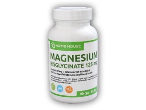 Product detail of Nutri House Magnesium Bisglycinate 125mg 90cps