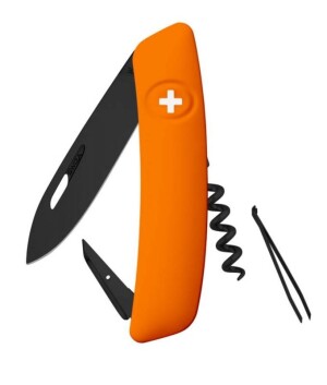Product detail of Swiza kapesní nůž D01 Allblack Standard orange