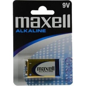 Product detail of MAXELL 9V Alkaline, blister 1ks