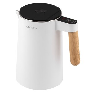 Product detail of Concept RK3300 rychlovarná konvice nerezová Salt & Pepper 1,5 l, bílá