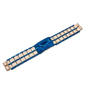 Product detail of Ocelový náramek Vostok Europe pro Energia - modro/zlatý